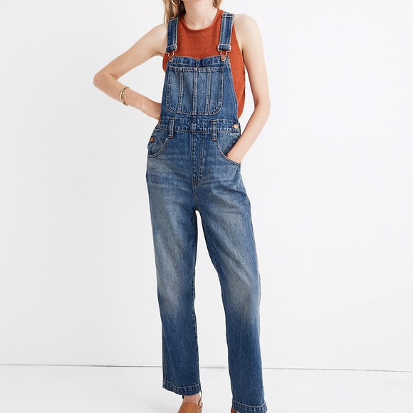 Madewell Denim - Madewell Straight-leg Overalls